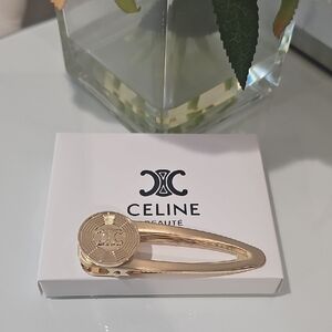 Celine Beaute Gold Hair Accessory